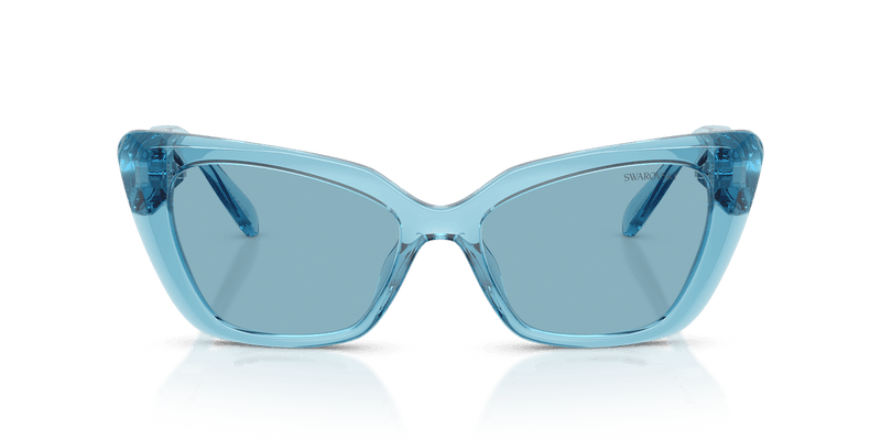 Swarovski SK6047 in Transparent Light Blue / Photo Azure (107872) - Alternate View