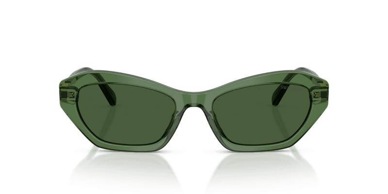 Swarovski SK6048F in Transaprent Green / Dark Green (108571) - Alternate View