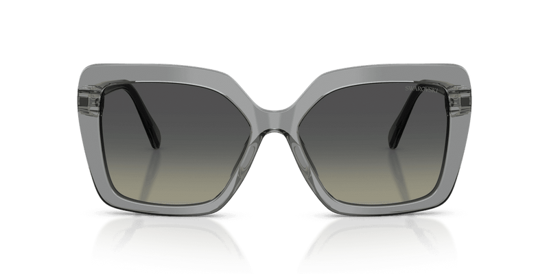 Swarovski SK6049F in Transparent Grey / Gradient Grey (106211) - Alternate View