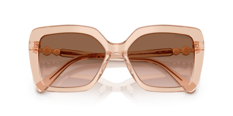 Swarovski SK6049F in Transparent Beige / Brown Gradient (106313) - Alternate View