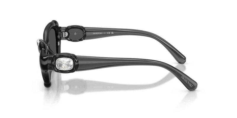 Swarovski SK6050 in Dark Grey / Dark Grey (108787) - Alternate View