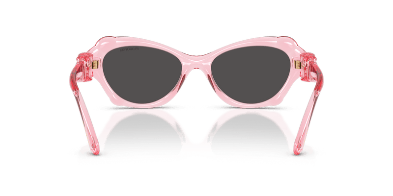Swarovski SK6050 in Transparent Pink / Dark Grey (108887) - Alternate View