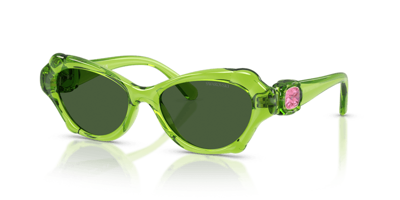 Swarovski SK6050 in Transparent Green / Dark Green (108971) - Alternate View