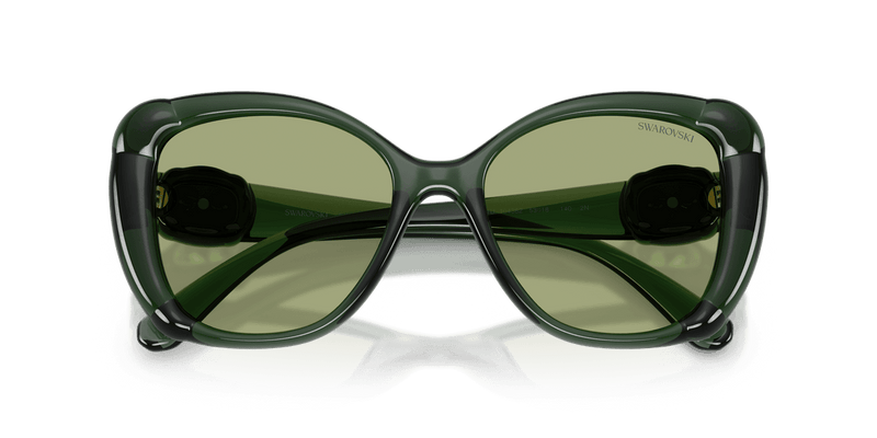 Swarovski SK6051U in Transparent Green / Green (104382) - Alternate View