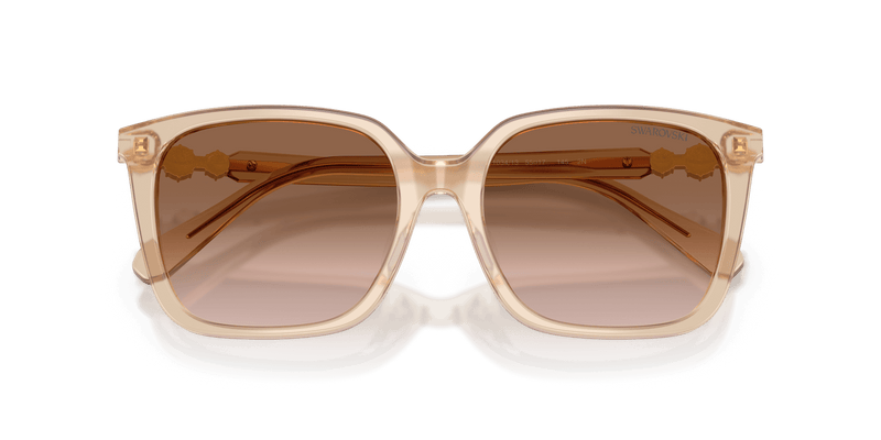 Swarovski SK6053D in Milky Beige / Gradient Brown (103413) - Side View
