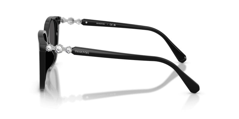 Swarovski SK6053D in Black / Dark Grey (103887) - Alternate View