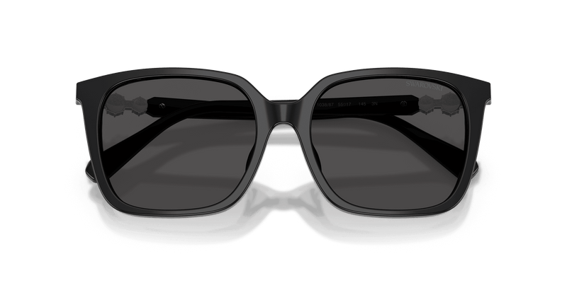 Swarovski SK6053D in Black / Dark Grey (103887) - Alternate View