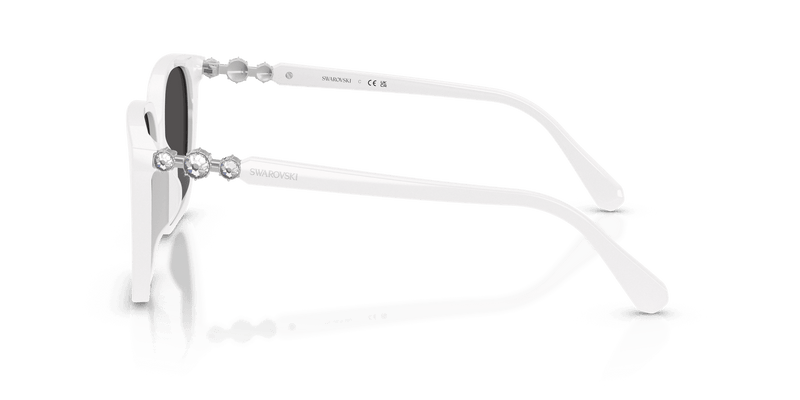 Swarovski SK6053D in White / Dark Grey (105087) - Alternate View