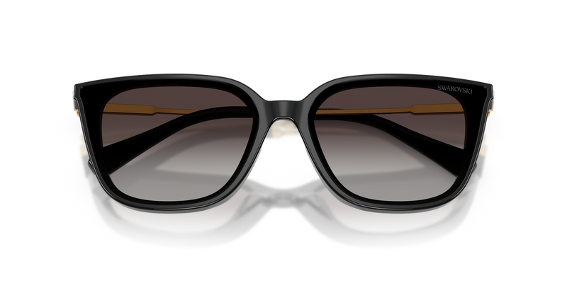 Swarovski SK6054D in Black / Gradient Grey (10018G) - Side View