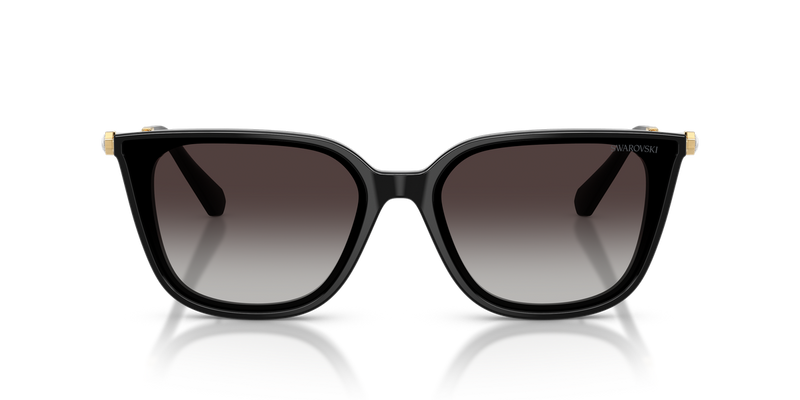 Swarovski SK6054D in Black / Gradient Grey (10018G) - Alternate View