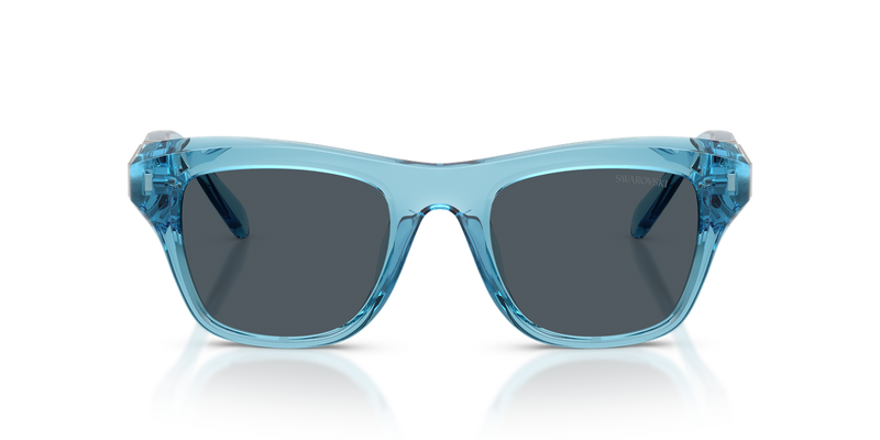Swarovski SK6056U in Transparent Blue / Dark Grey (107887) - Alternate View