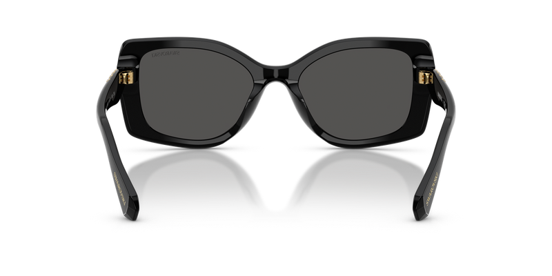 Swarovski SK6058U in Black / Dark Grey (100187) - Temple Detail