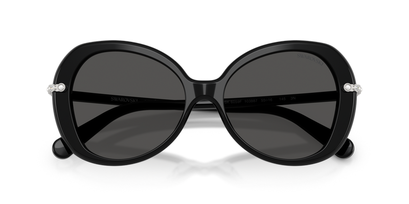 Swarovski SK6059F in Black - Alternate View
