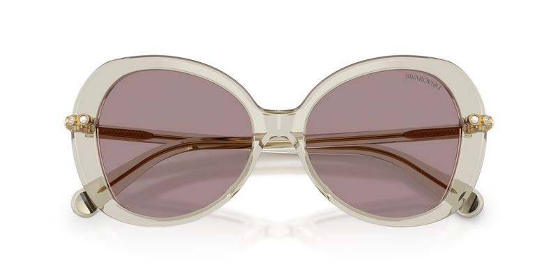 Swarovski SK6059F in Transparent Beige - Alternate View