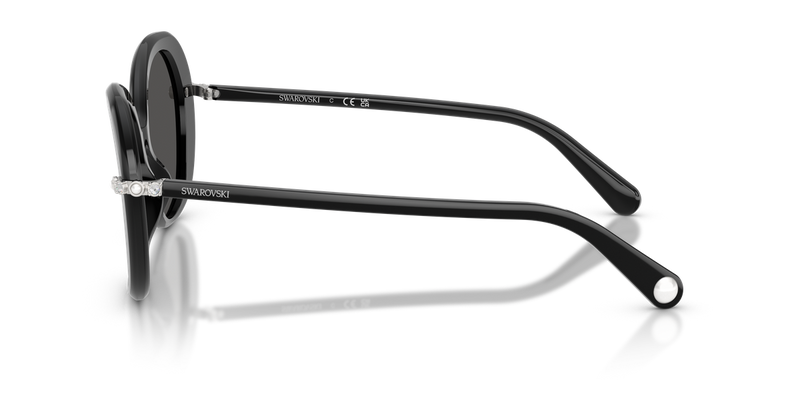 Swarovski SK6059 in Black / Dark Grey (103887) - Alternate View