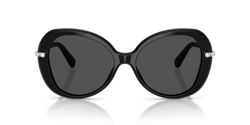 Swarovski SK6059 in Black / Dark Grey (103887) - Alternate View