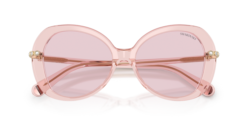 Swarovski SK6059 in Transparent Pink / Pink (1070P5) - Alternate View