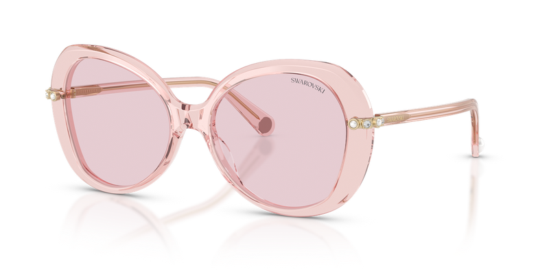 Swarovski SK6059 in Transparent Pink / Pink (1070P5) - Alternate View