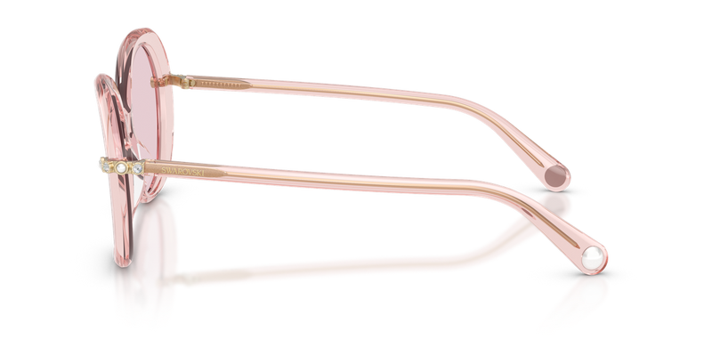 Swarovski SK6059 in Transparent Pink / Pink (1070P5) - Alternate View