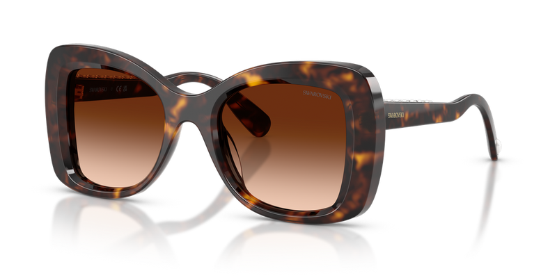 Swarovski SK6062U in Havana / Gradient Brown (100274) - Alternate View