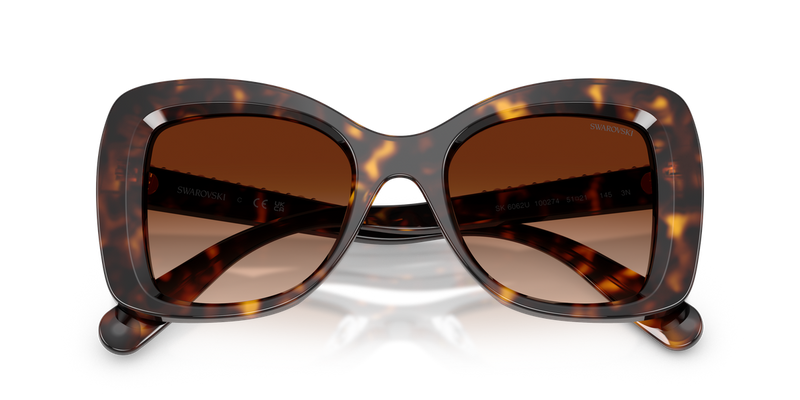 Swarovski SK6062U in Havana / Gradient Brown (100274) - Alternate View