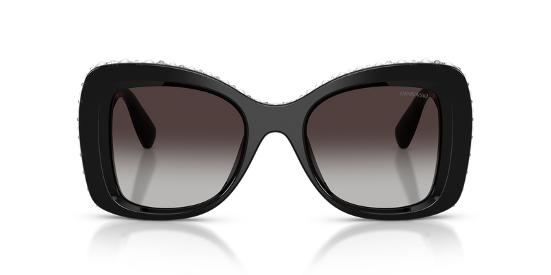 Swarovski SK6062U in Black / Gradient Grey (10938G) - Alternate View
