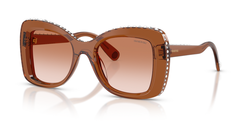 Swarovski SK6062U in Transparent Brown / Gradient Brown (109573) - Alternate View