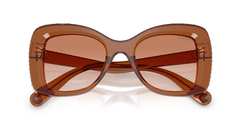 Swarovski SK6062U in Transparent Brown / Gradient Brown (109573) - Alternate View