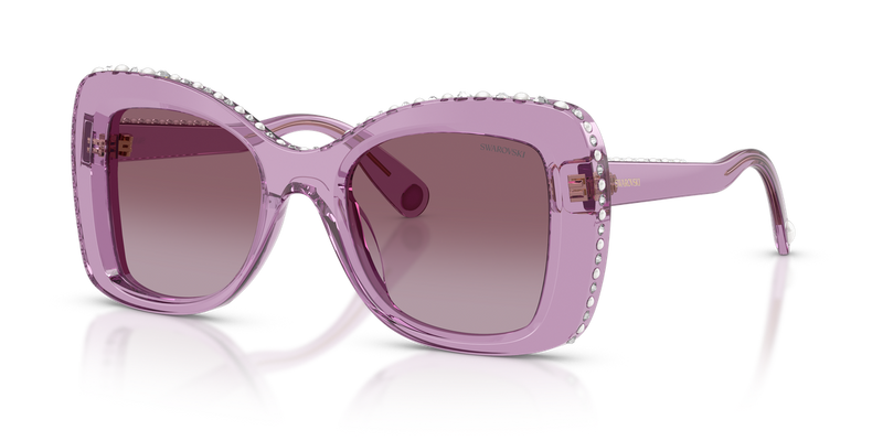 Swarovski SK6062U in Transparent Amethyst / Violet Gradient (10968H) - Alternate View