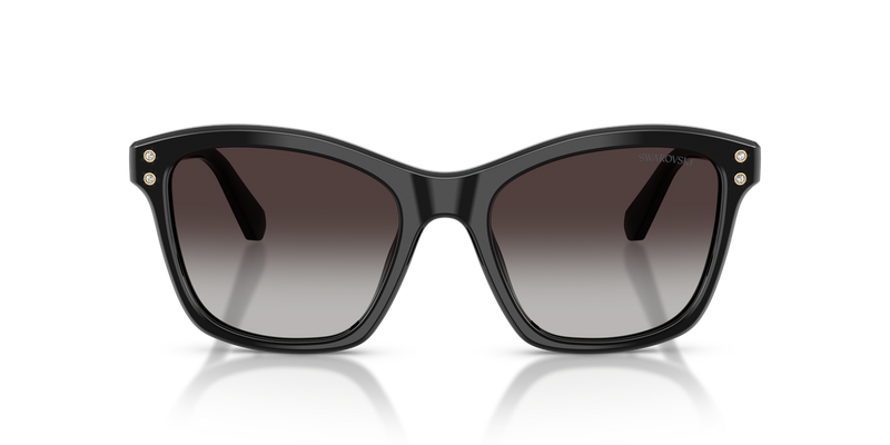 Swarovski SK6063F in Black / Gradient Grey (10018G) - Alternate View
