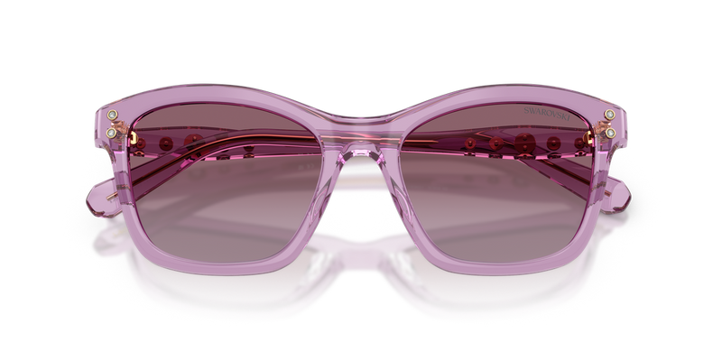 Swarovski SK6063F in Transparent Amethyst / Violet Gradient (10968H) - Alternate View
