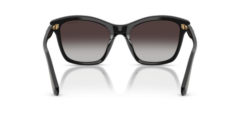 Swarovski SK6063 in Black / Gradient Grey (10018G) - Temple Detail