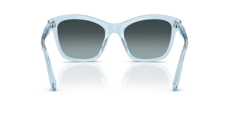 Swarovski SK6063 in Transparent Light Blue / Gradient Blue (1078V1) - Alternate View