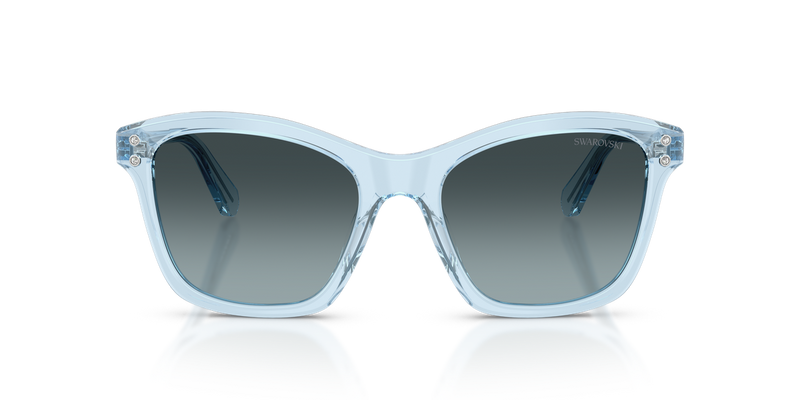 Swarovski SK6063 in Transparent Light Blue / Gradient Blue (1078V1) - Alternate View