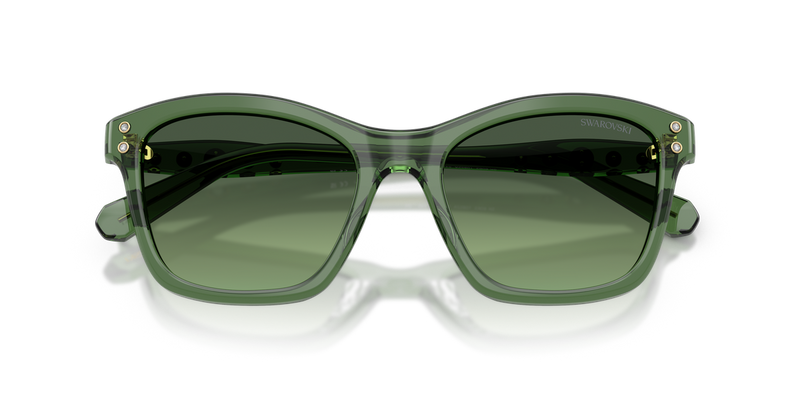 Swarovski SK6063 in Transparent Green / Gradient Green (10852A) - Alternate View