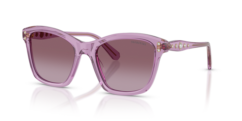 Swarovski SK6063 in Transparent Amethyst / Violet Gradient (10968H) - Alternate View
