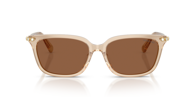 Swarovski SK6064D in Milky Beige / Bronze (1034OK) - Alternate View
