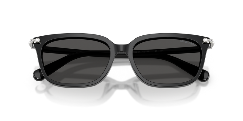 Swarovski SK6064D in Black / Dark Grey (103887) - Alternate View