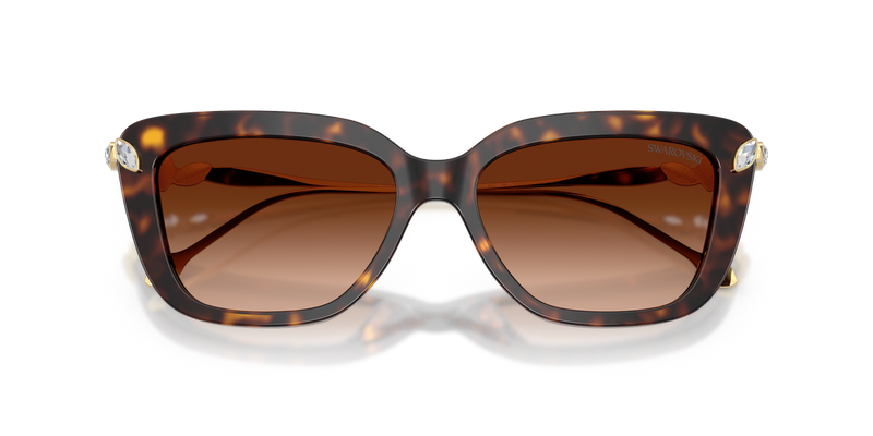 Swarovski SK6065U in Havana - Side View