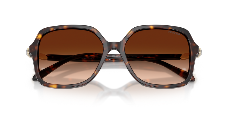 Swarovski SK6067 in Havana - Side View