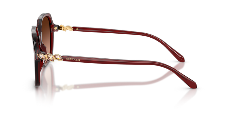 Swarovski SK6067 in Transparent Burgundy - Alternate View
