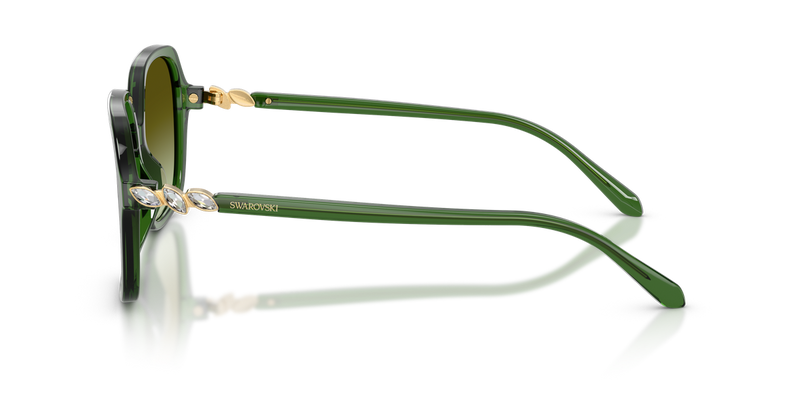 Swarovski SK6067 in Transparent Green - Alternate View