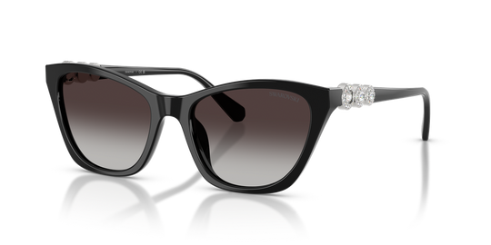 Swarovski SK6068U - Black / Gradient Grey (10388G)