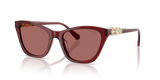 Transparent Burgundy / Dark Violet (107369)
