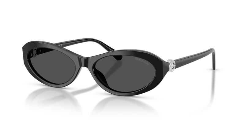 Swarovski SK6069U in Black - Front View