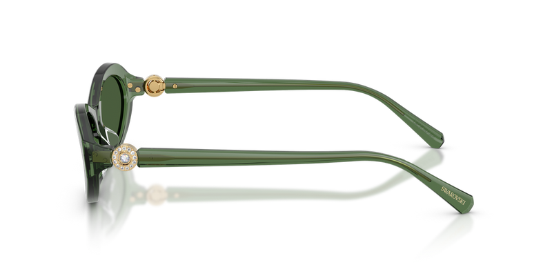 Swarovski SK6069U in Transparent Green - Alternate View