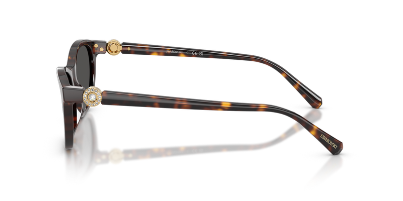 Swarovski SK6070 in Havana - Back View