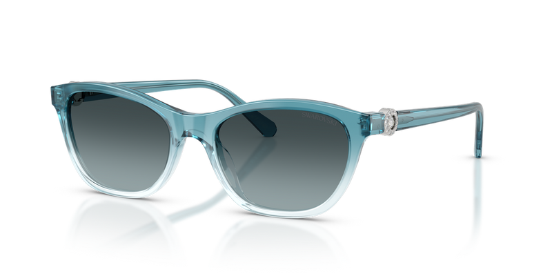 Swarovski SK6070 in Gradient Transparent Blue - Alternate View