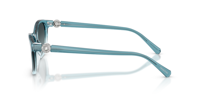 Swarovski SK6070 in Gradient Transparent Blue - Alternate View