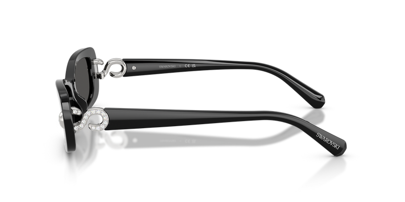 Swarovski SK6071U in Black - Back View